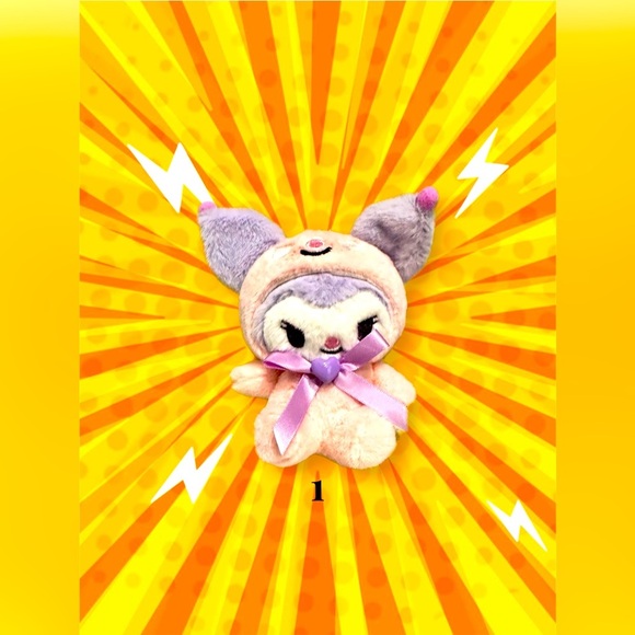 Sanrio’s Kuromi shoulder bag with choice of Bonus Gift - Picture 4 of 5